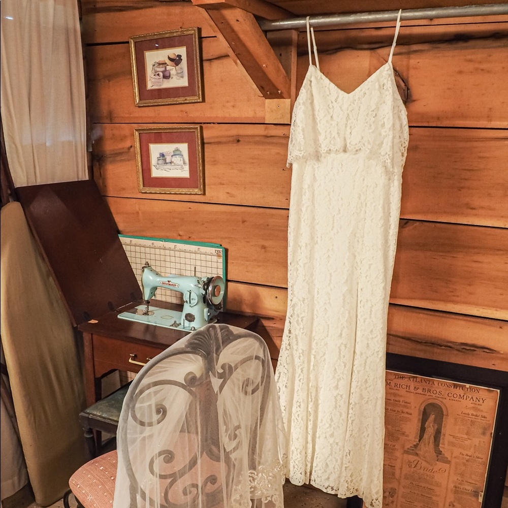 Lulus wedding dress